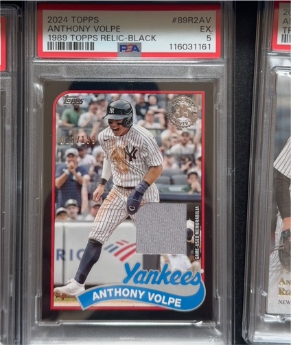 2024 Topps #89R2-AV Anthony Volpe — front