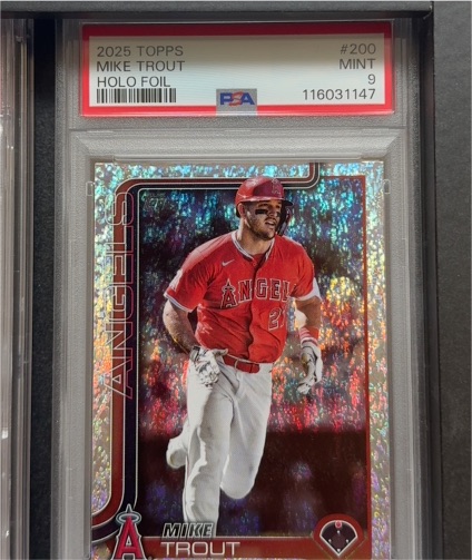 2025 Topps #200 Mike Trout — front