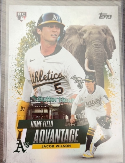 2025 Topps Home Field Advantage #HA-22 Jacob Wilson — front