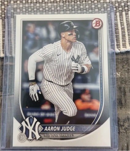 2025 Bowman #99 Aaron Judge — front