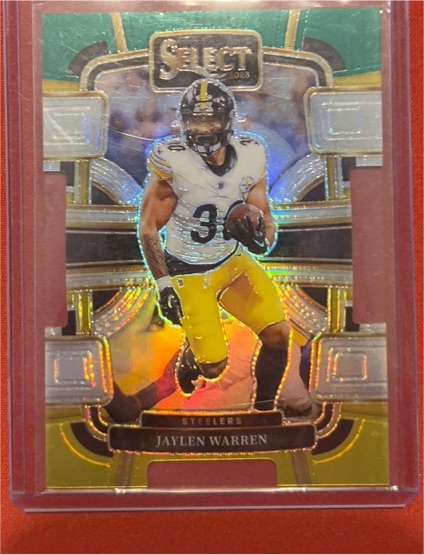 2023 Panini Select #82 Jaylen Warren — front