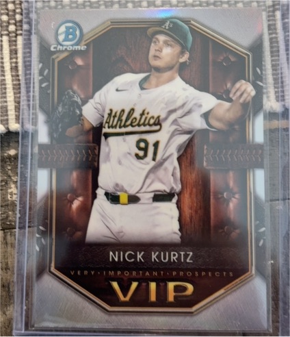 2025 Bowman Chrome #VIP-2 Nick Kurtz — front