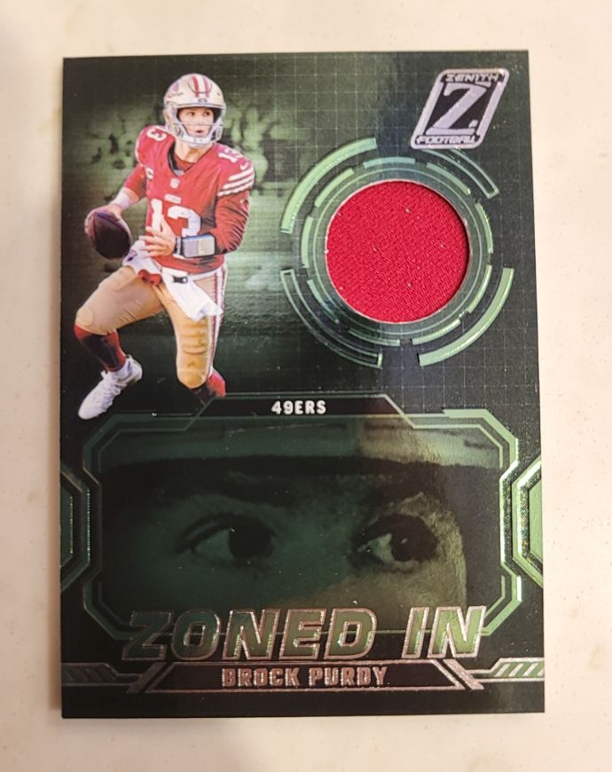 2024 Panini Zenith #ZI-BPY Brock Purdy — front