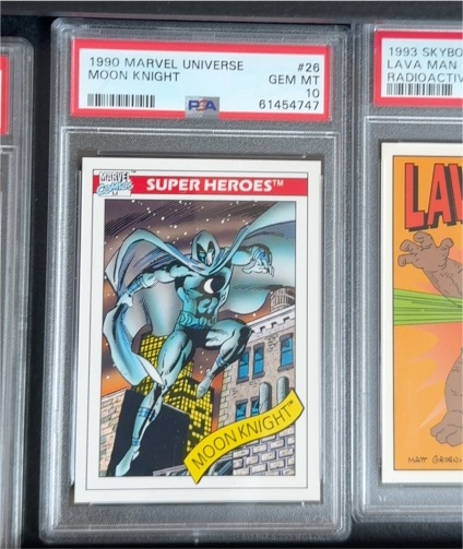 1990 Marvel Universe #26 Moon Knight — front