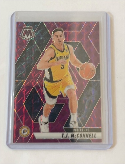 2024-25 Panini Mosaic #129 T.J. McConnell — front