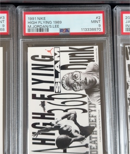 1991 Nike #2 Michael Jordan / Spike Lee High Flying 1989 — front