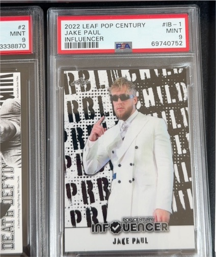 2022 Leaf Pop Century #IB-1 Jake Paul Influencer — front