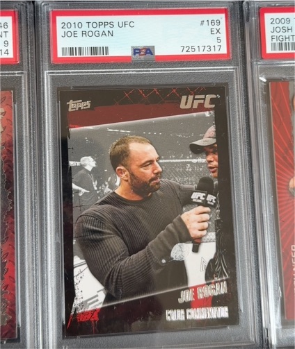 2010 Topps UFC #169 Joe Rogan — front