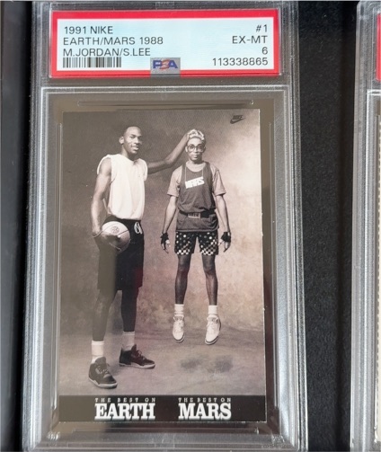 1991 Nike #1 Earth Mars Michael Jordan Spike Lee — front