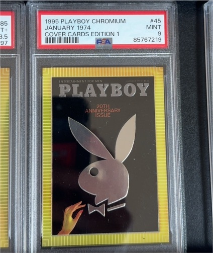 1995 Playboy Chromium #45 January 1974 20th Anniversary Issue — front