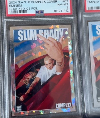 2024 G.A.S. x Complex #C2 Eminem Cracked Ice Foil — front