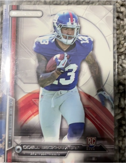 2014 Topps Strata #105 Odell Beckham Jr. — front