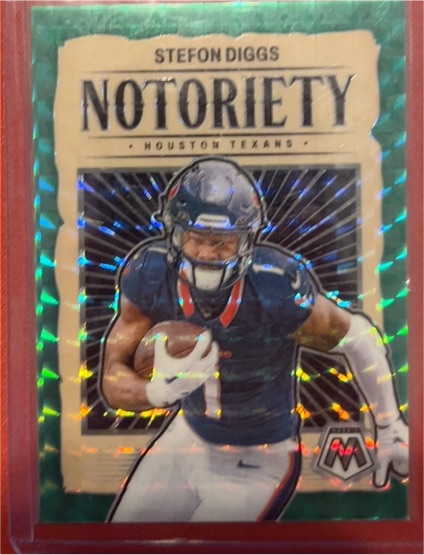 2024 Panini Mosaic Notoriety #7 Stefon Diggs — front