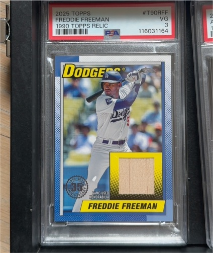 2025 Topps #T90R-FF Freddie Freeman — front