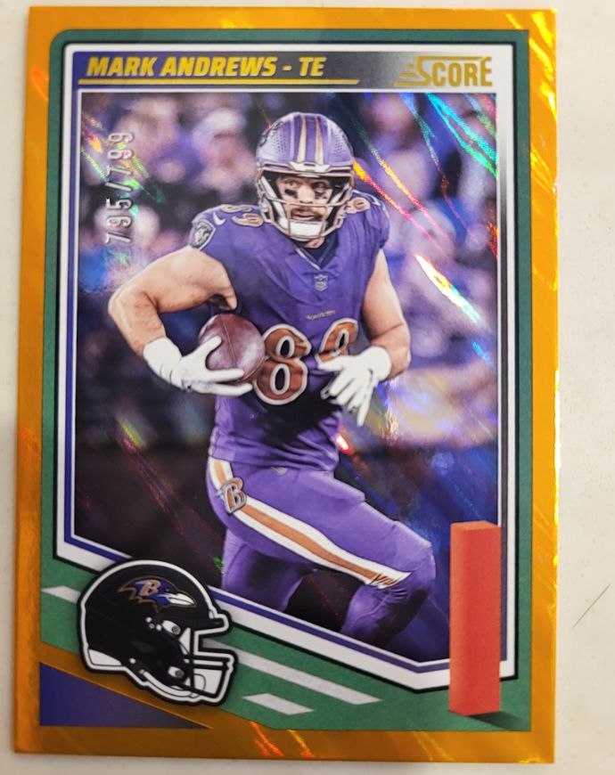 2025 Panini Score #115 Mark Andrews — front