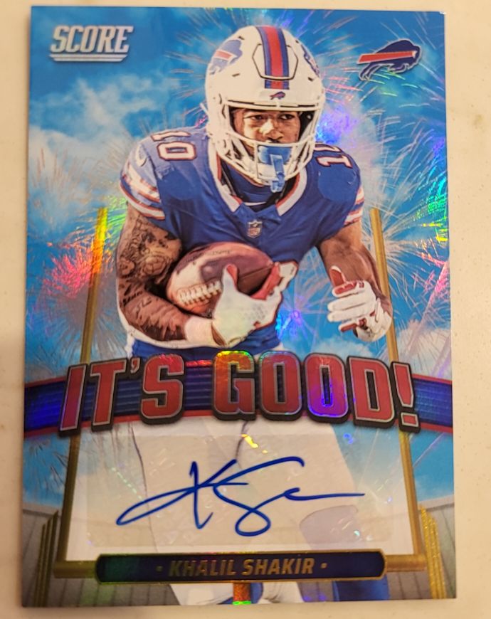 2025 Panini Score It's Good! #IGG-KSR Khalil Shakir — front