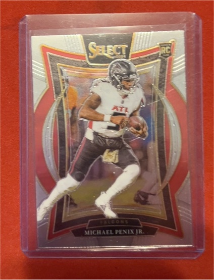 2024 Panini Select #80 Michael Penix Jr. Concourse Rookie — front