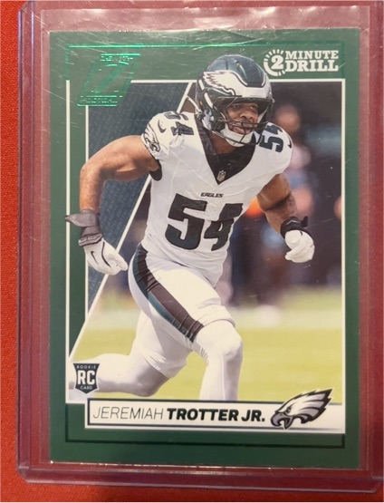 2024 Panini Zenith #150 Jeremiah Trotter Jr. 2 Minute Drill — front