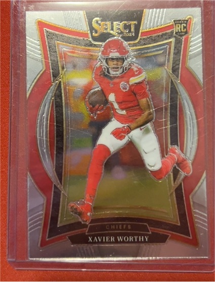 2024 Panini Select #32 Xavier Worthy — front