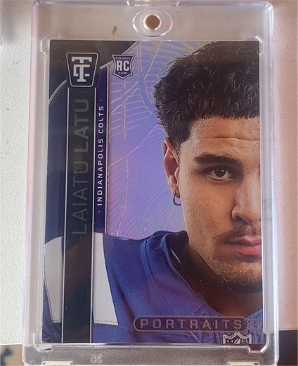 2024 Panini Totally Certified #18 Laiatu Latu — front