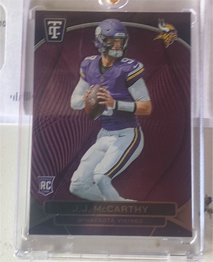 2024 Panini Totally Certified #127 J.J. McCarthy — front