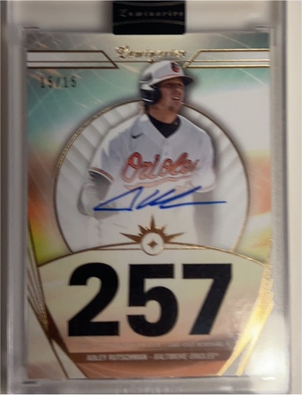 2024 Topps Luminaries Hit Kings #257 Adley Rutschman — front