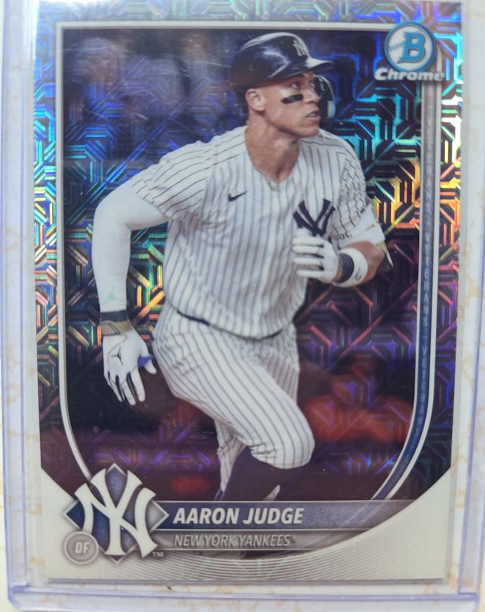 2025 Bowman Chrome #99 Aaron Judge — front