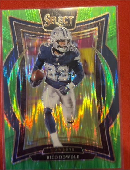 2024 Panini Select Concourse #90 Rico Dowdle — front