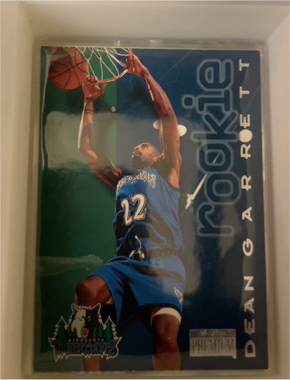 1996-97 SkyBox Premium #211 Dean Garrett Rookie — front