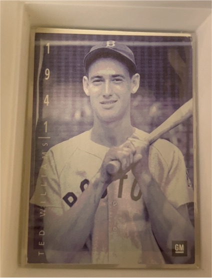 1994 Upper Deck The American Epic GM #9 Ted Williams — front