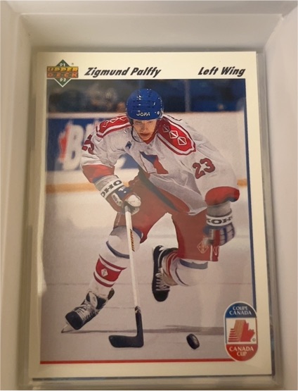 1991-92 Upper Deck #16 Zigmund Palffy — front
