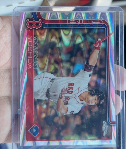 2025 Topps Chrome #141 Masataka Yoshida — front