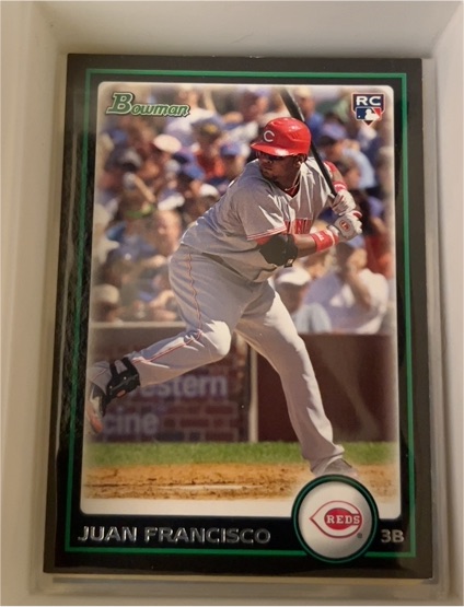 2010 Bowman Draft Picks & Prospects #BDP79 Juan Francisco — front