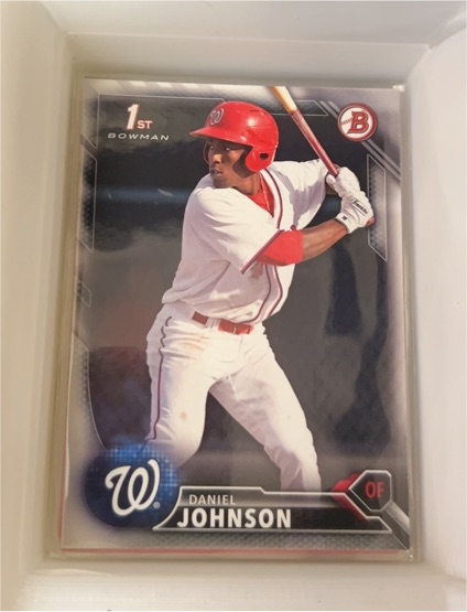 2016 Bowman Draft #BD-94 Daniel Johnson — front