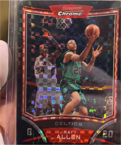 2008 Bowman Chrome #60 Ray Allen — front