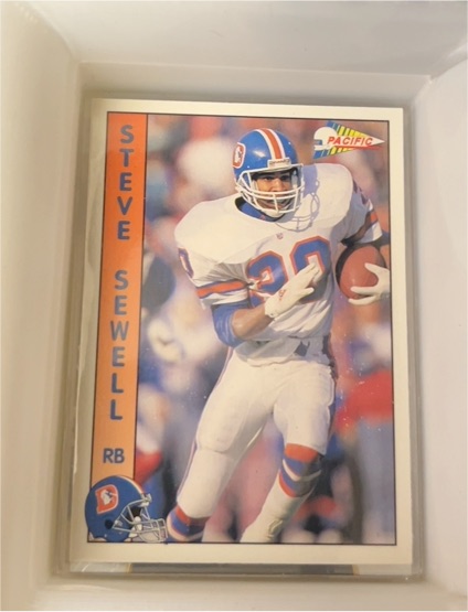1992 Pacific #331 Steve Sewell — front