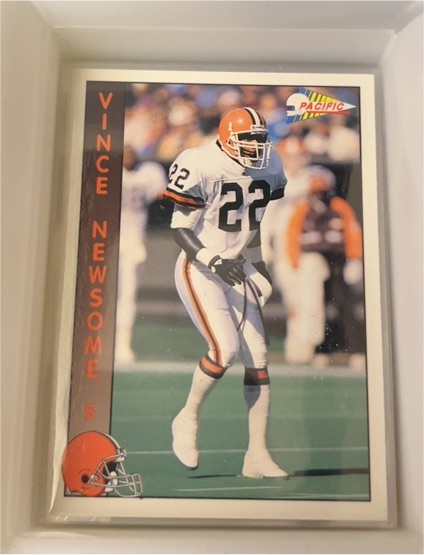 1992 Pacific #378 Vince Newsome — front