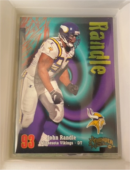 1998 SkyBox Thunder #7 John Randle — front