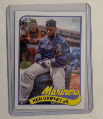 2024 Topps Update #89US-45 Ken Griffey Jr. 1989 Topps Baseball 35th Anniversary — front
