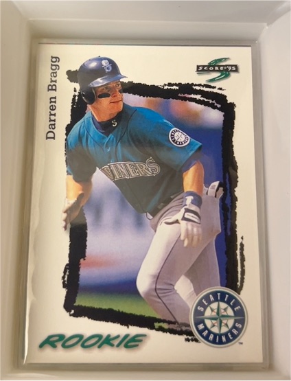 1995 Score #589 Darren Bragg — front