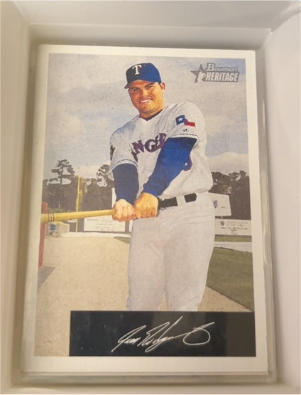 2002 Bowman Heritage #343 Alex Rodriguez — front