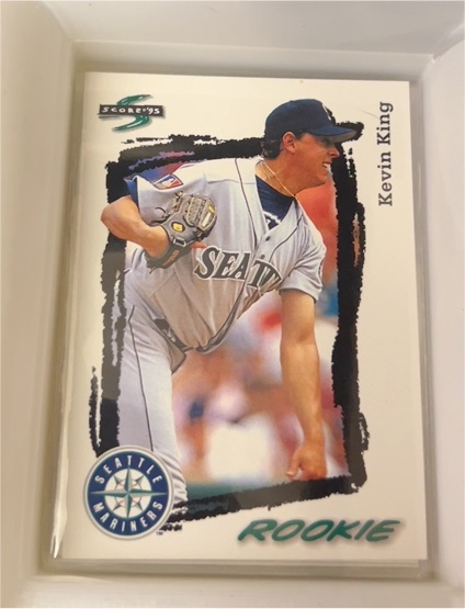 1995 Score #590 Kevin King — front