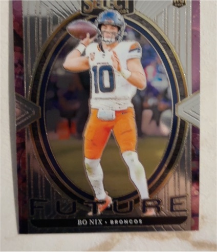 2024 Panini Select #7 Bo Nix Select Future — front