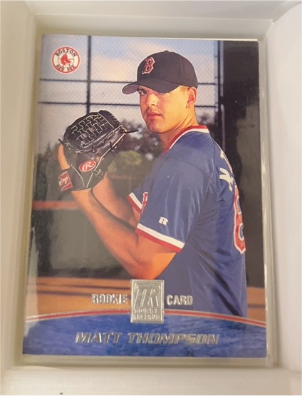 2001 Topps Reserve #134 Matt Thompson — front