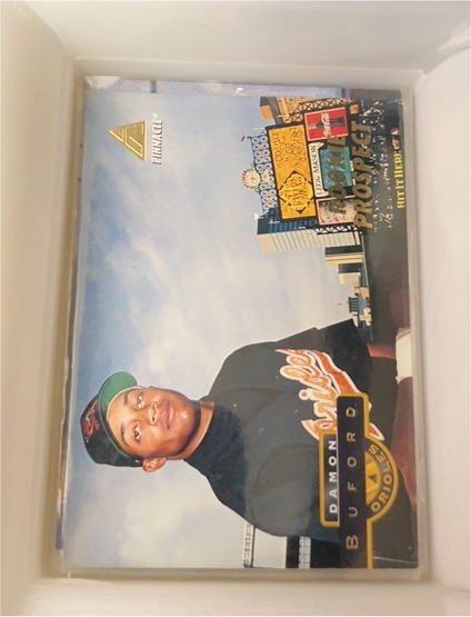 1994 Pinnacle #423 Damon Buford — front