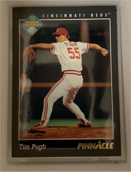 1993 Pinnacle #270 Tim Pugh Cincinnati Reds Rookie — front