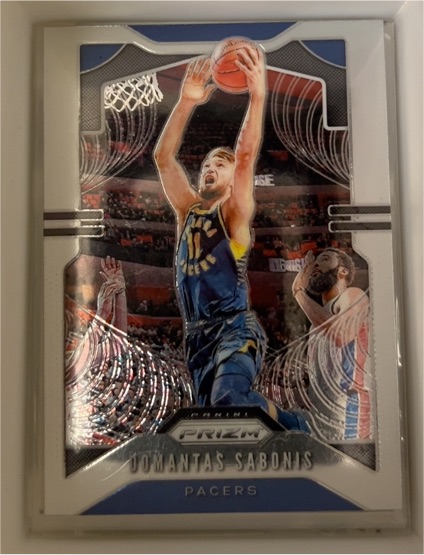 2019-20 Panini Prizm #215 Domantas Sabonis — front