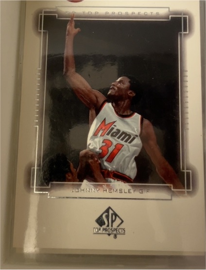 2000 SP Top Prospects #31 Johnny Hemsley — front