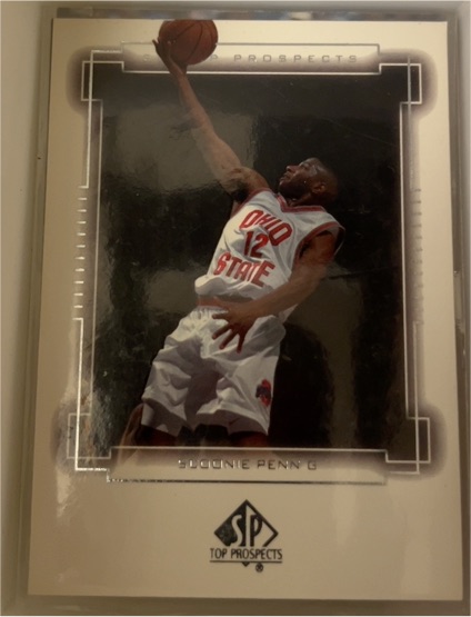 2000-01 Upper Deck SP Top Prospects #6 Scoonie Penn — front