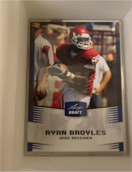 2012 Leaf Draft #42 Ryan Broyles — front